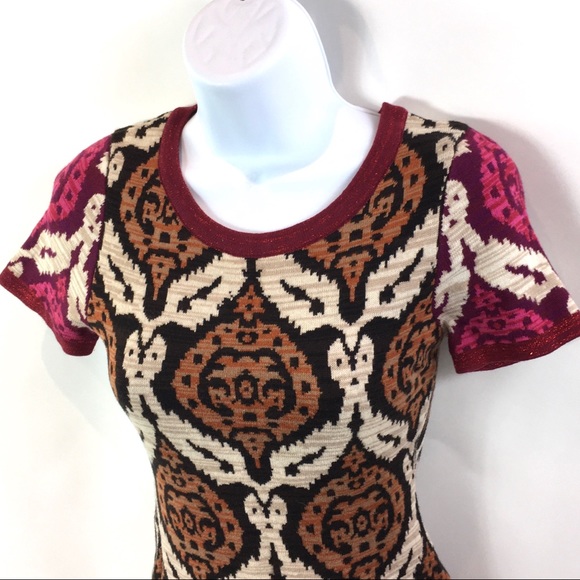 Tigerlily Womens Sweater Dress Cream Tan Australia Designer 100% Cotton Sz 4 - Picture 2 of 10